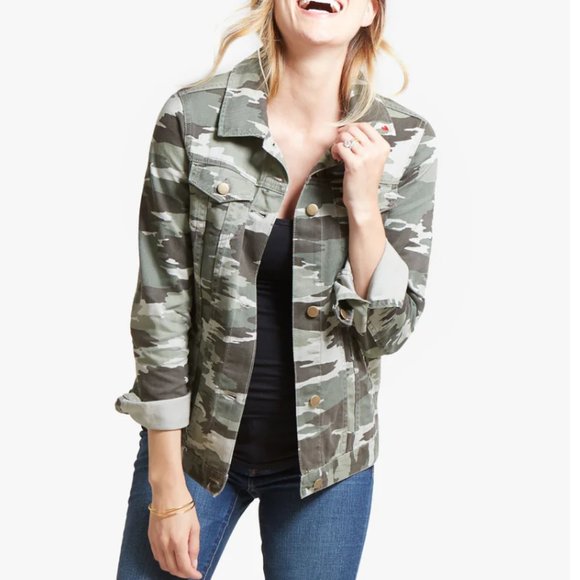 INGRID + ISABEL | Excellent Condition - Mama Camo Jacket, Size X-Large - Picture 2 of 8